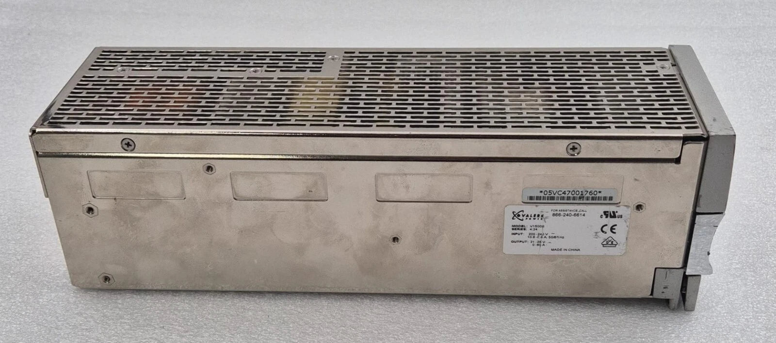 VALERE POWER V1500B 24V 60A Power Supply Module 200-240V