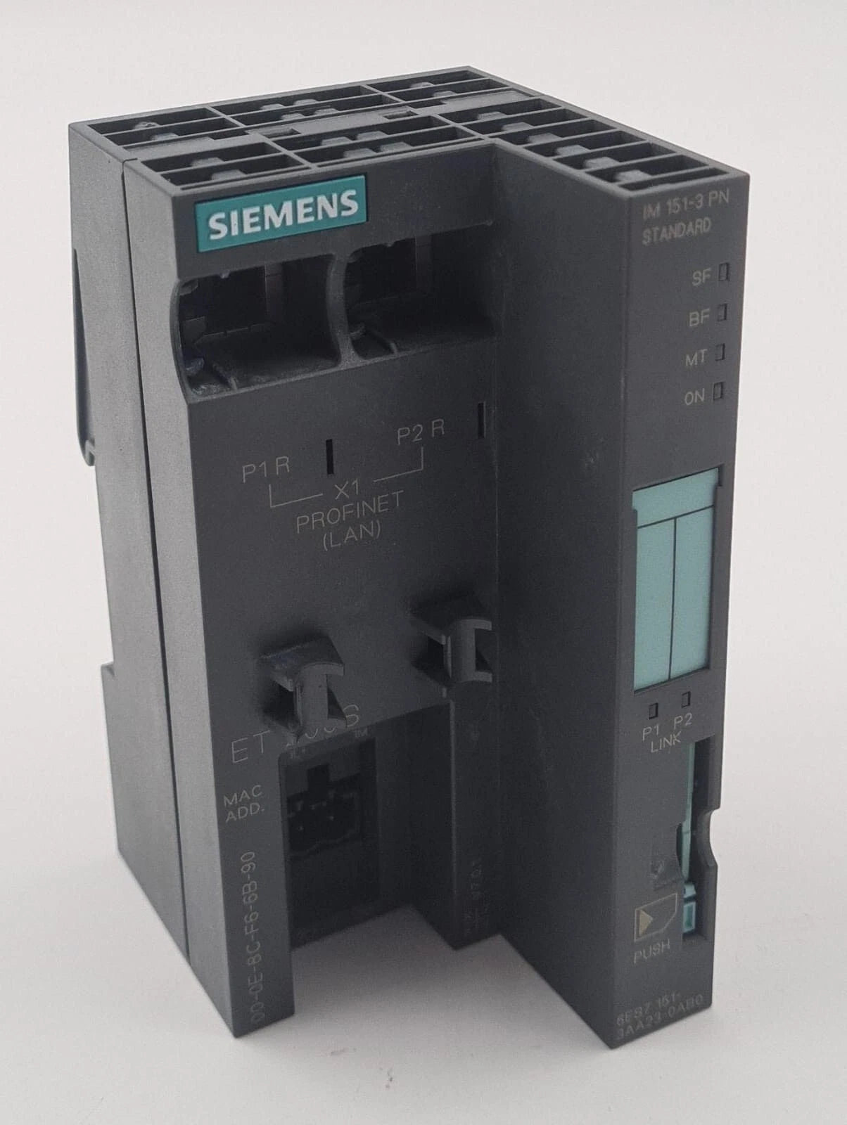 SIEMENS SIMATIC S7 6ES7 151-3AA23-0AB0 INTERFACE MODULE ET 200S IM151-3 W/ MMC