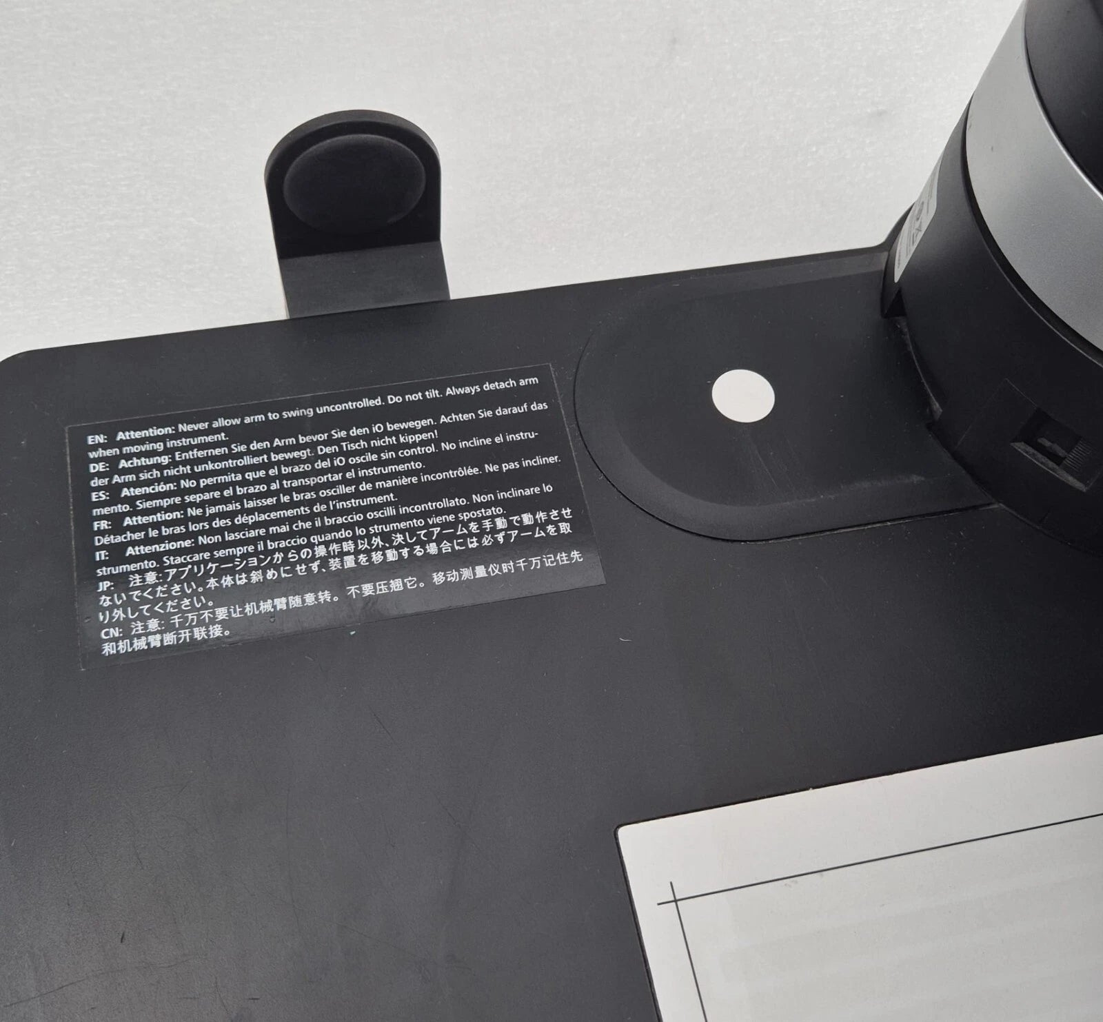 X-Rite i1iO Auto Scan Chart Arm Table i1 eye-one iO i1i0 Densitometer 42.62.59