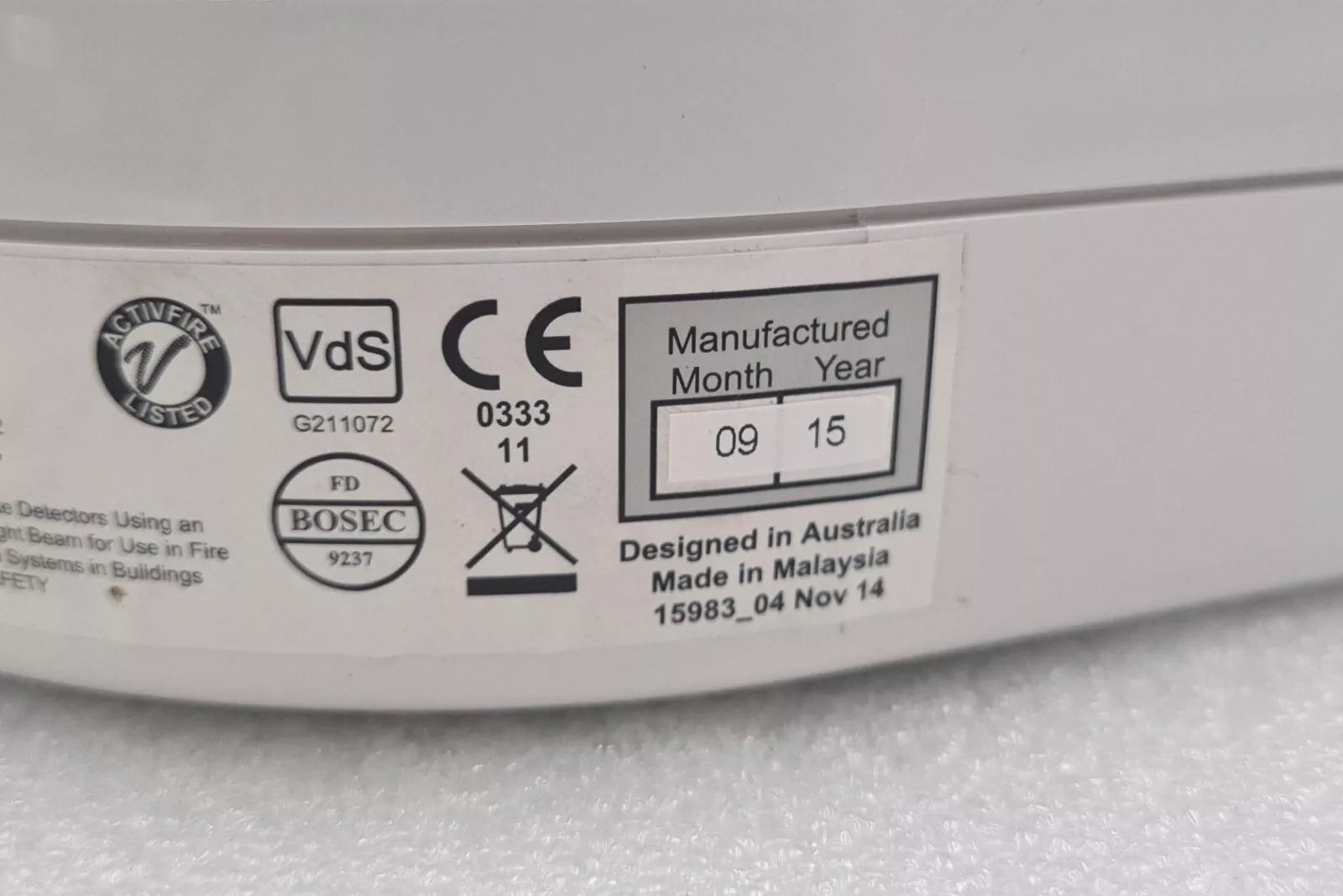 Xtralis OSID Smoke Detector OSI-90 Open-area Imaging Detection 24V