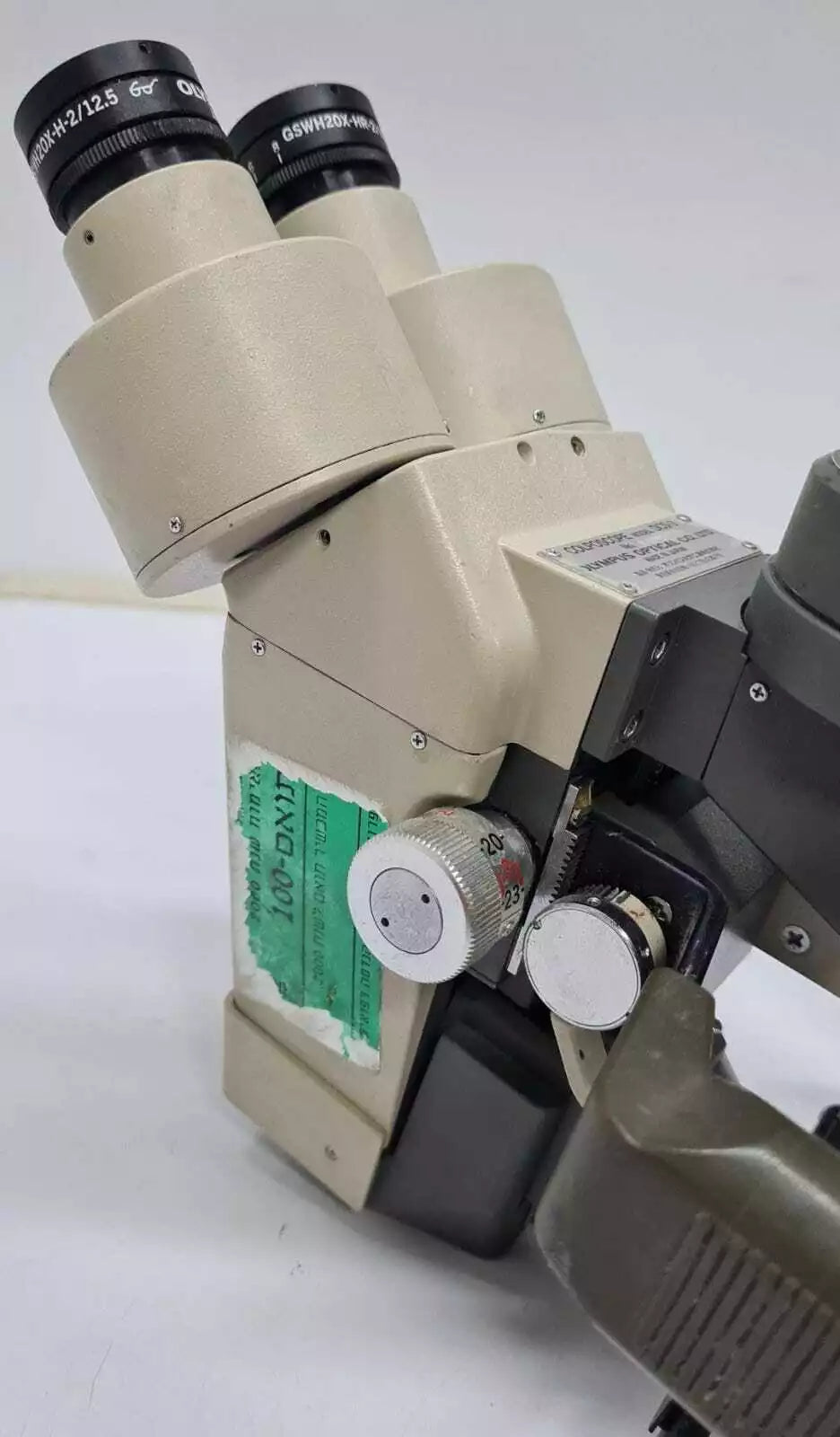 Olympus Colposcope OCS-3 HEAD UNIT W/ 2* GSWH20X-HR-2/12.5 EYEPIECES