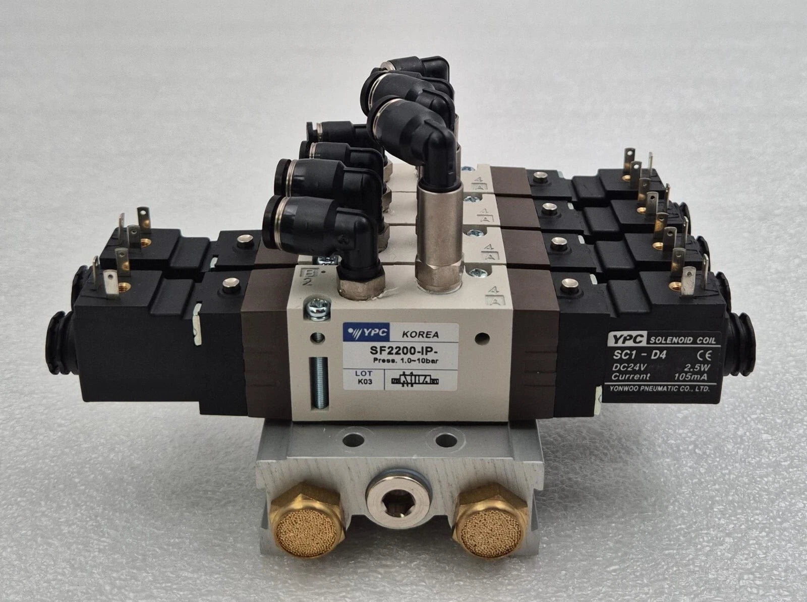 YPC REGULATOR ASSY 4* SF2200-IP Solenoid Valve 1.0-10bar & 6* SC1-D4 DC24V