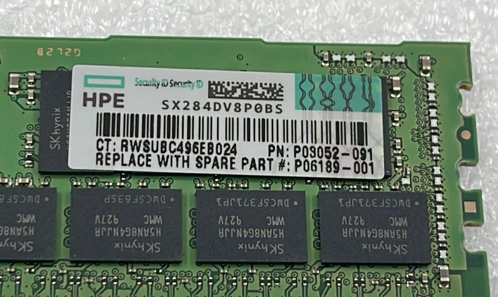 [LOT 4 PCS] Kingston 32GB 2Rx4 PC4-2933Y Server RAM HP29D4R1D4HJI-32 DDR4 ECC
