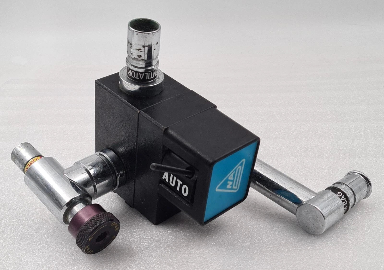 North American Drager 4112217-001 medical bag valve assembly module
