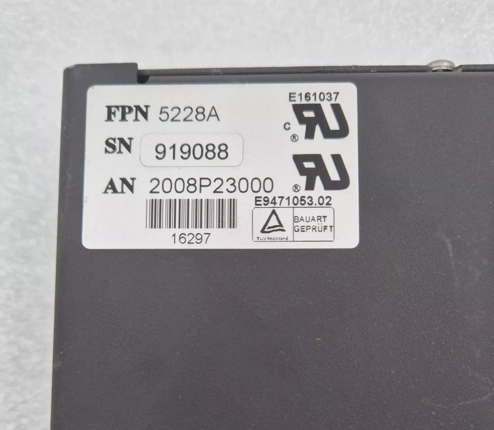 MOTOROLA FPN5228A 240V Power Supply Module 2008P23000