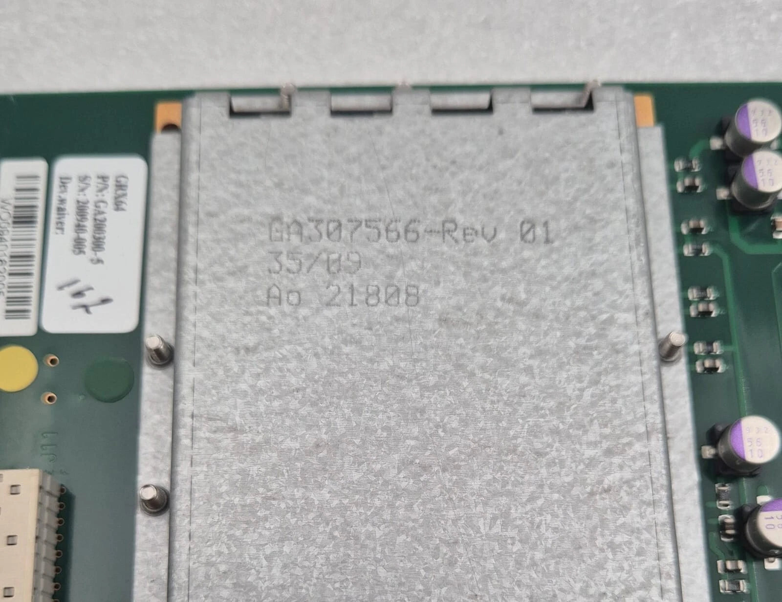 GE Healthcare Vivid E9 Ultrasound GRX64 GA200300-5 Board GA302105