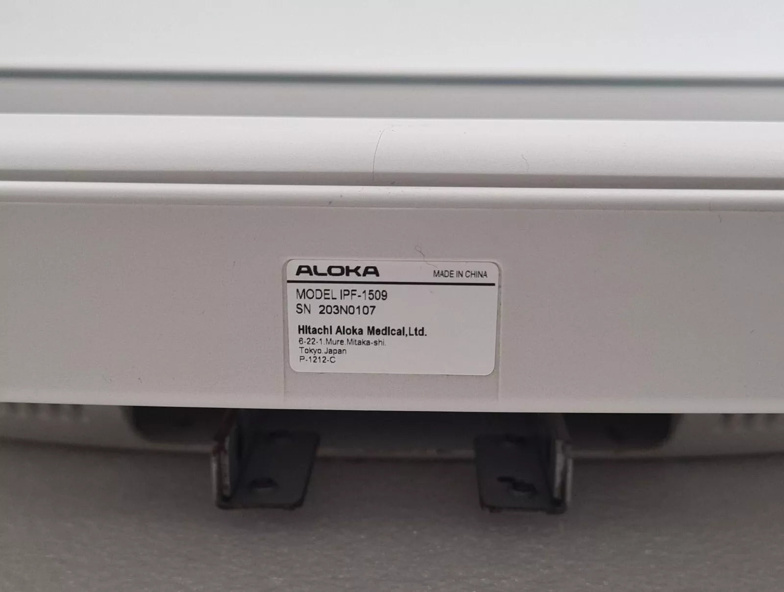 Hitachi ALOKA ProSound F31 LCD Medical Monitor IPF-1509 Screen Display 15"