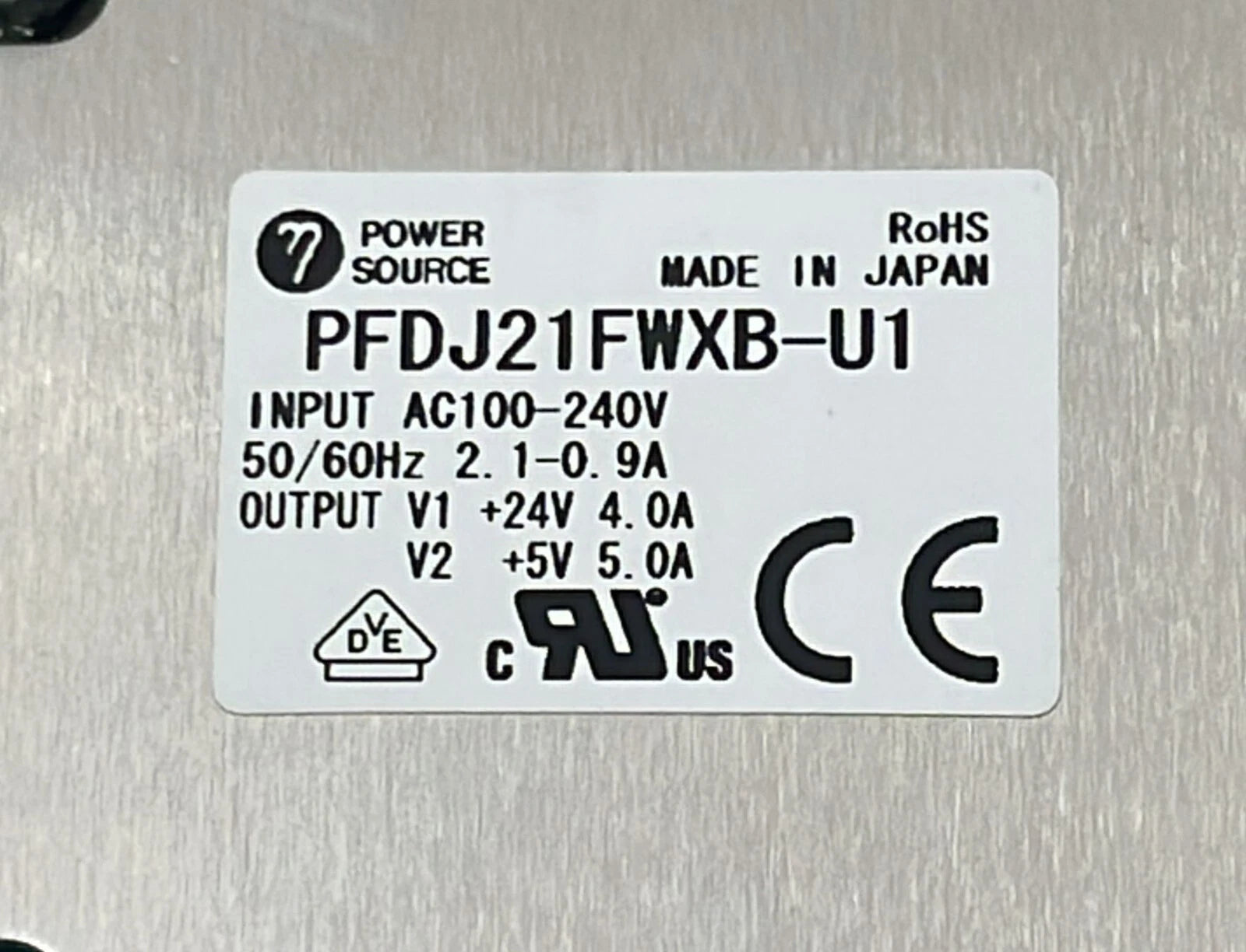 SHODEX RI-101 Power Supply PFDJ21FWXB-U1
