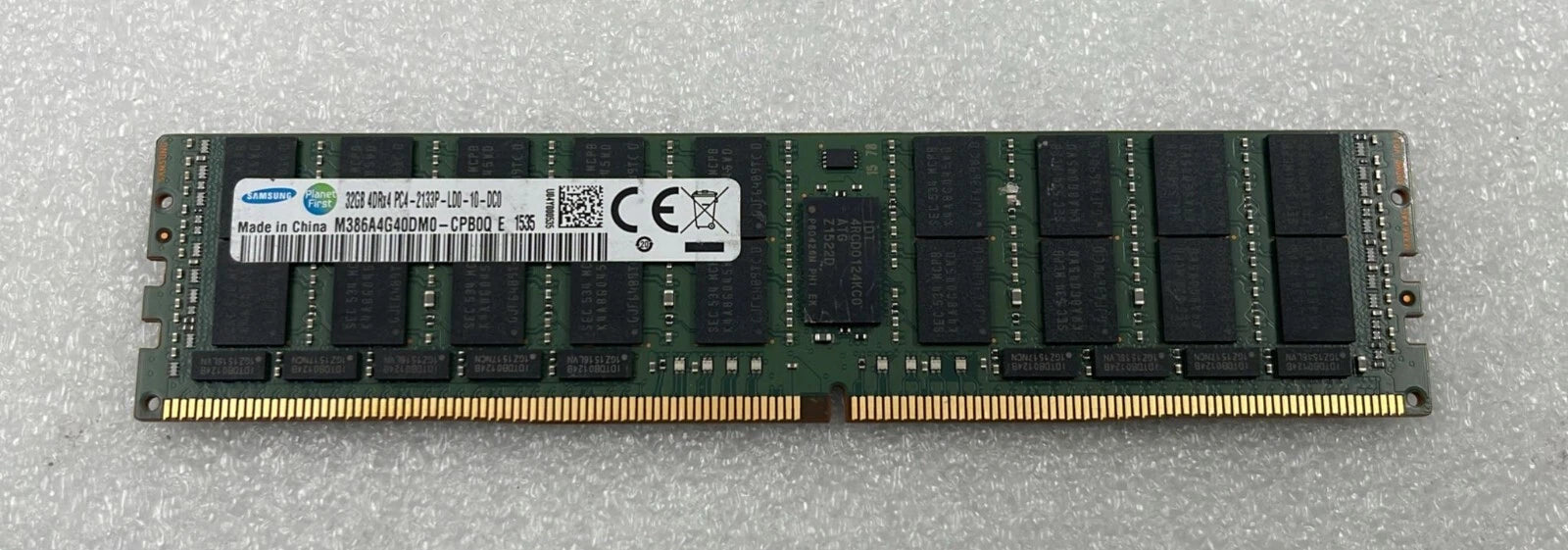 [LOT 8] SAMSUNG 32GB 4DRx4 PC4-2133P M386A4G40DM0-CPB0Q DDR4 Server Memory RAM