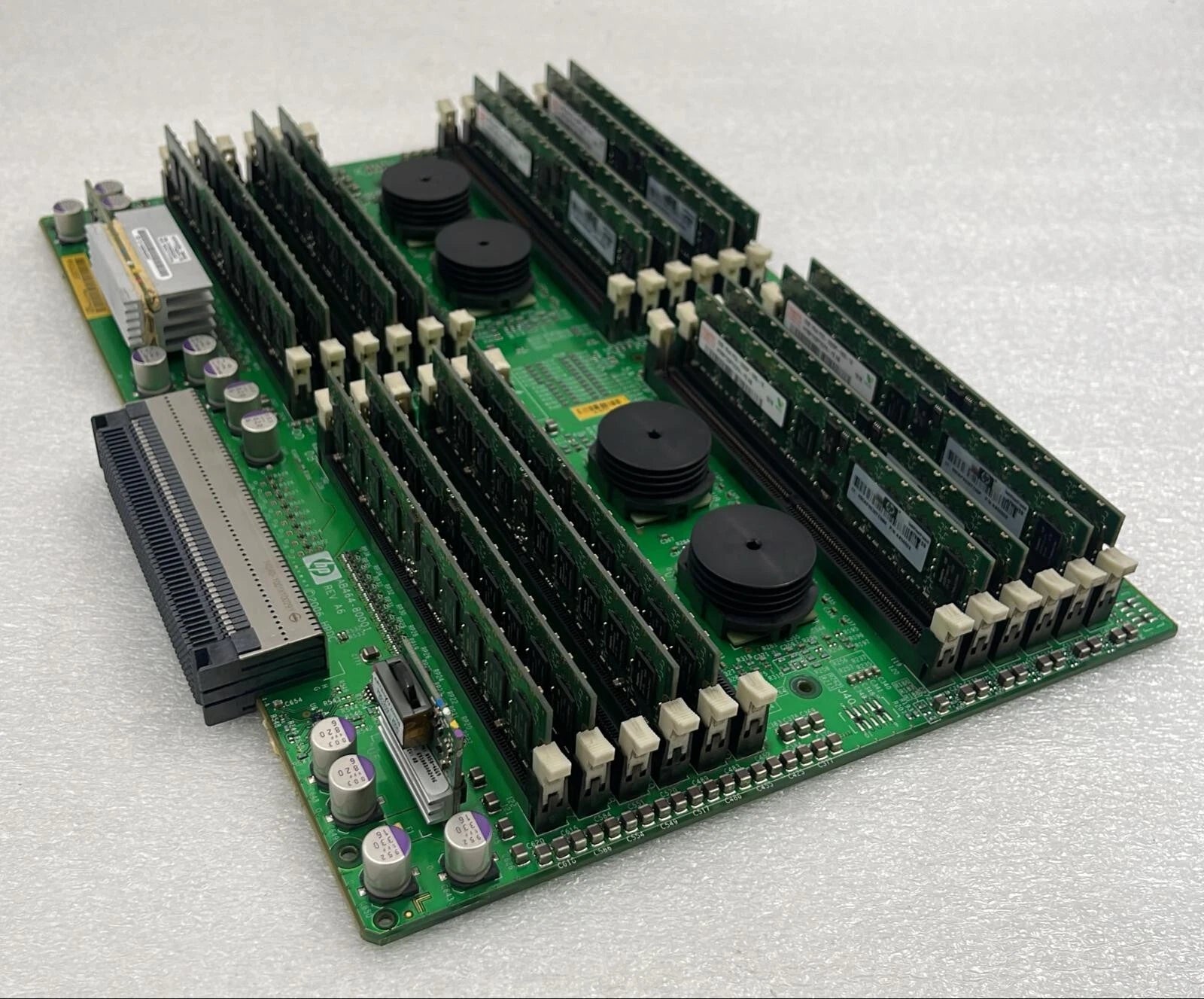 HP AB464-60101 Memory Carrier Board 24-Slot W/ 16 Hynix 2GB 1Rx4 PC2-5300p