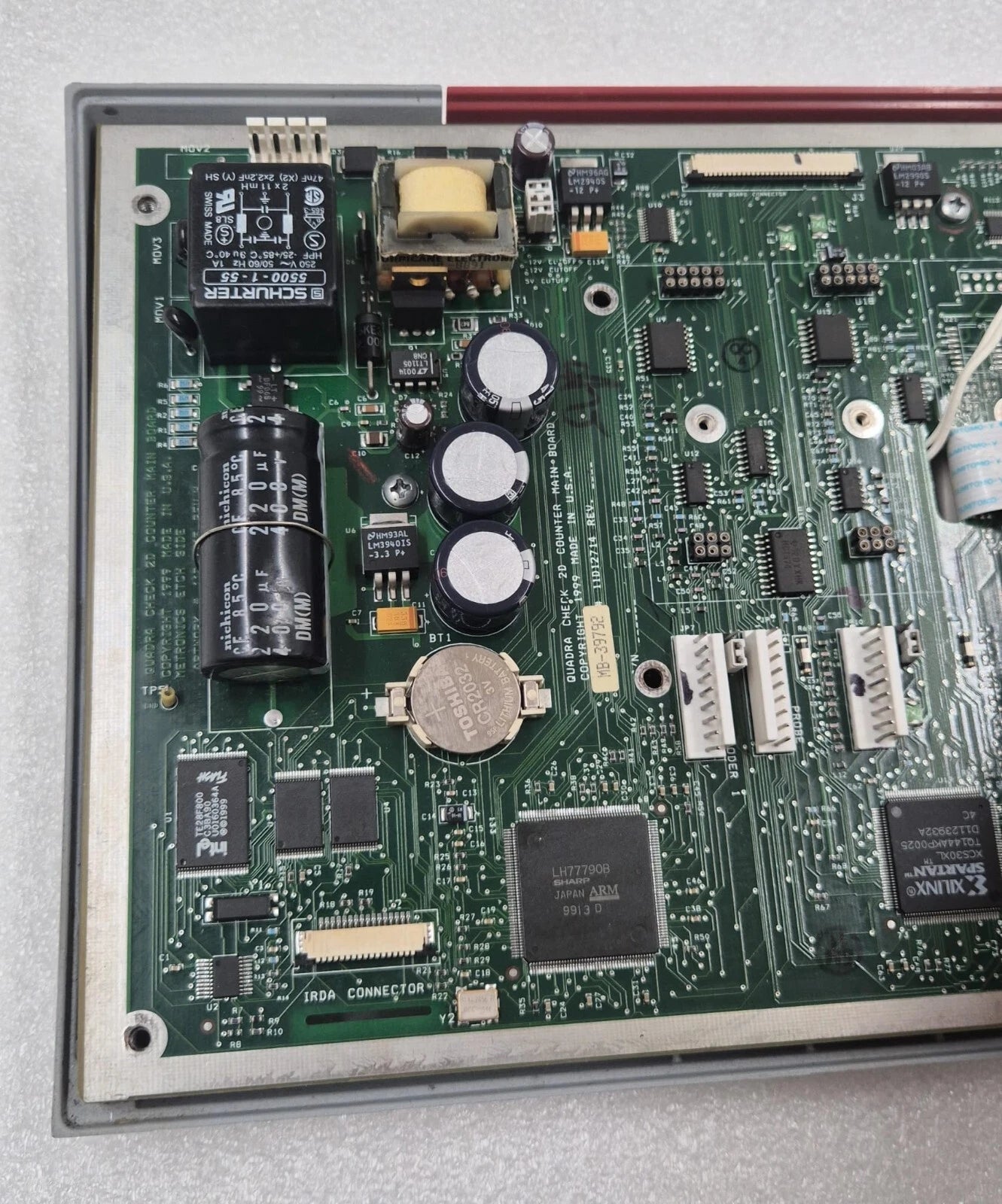 METRONICS QUADRA-CHEK 200 Model QC220-AR9 Digital Evaluation Display *FOR PARTS*