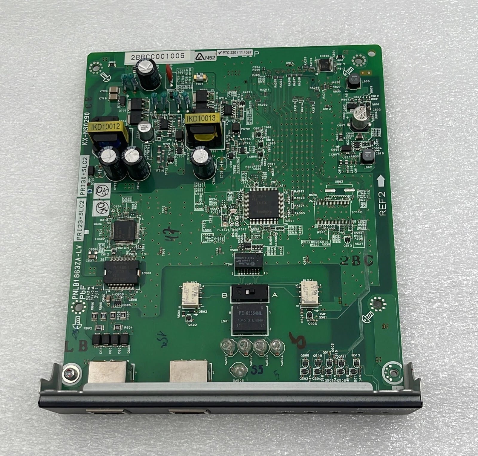 Panasonic KX-NS0290 PRI module PRI30 + SLC2 EXPANSION CARD for KX-NS1000