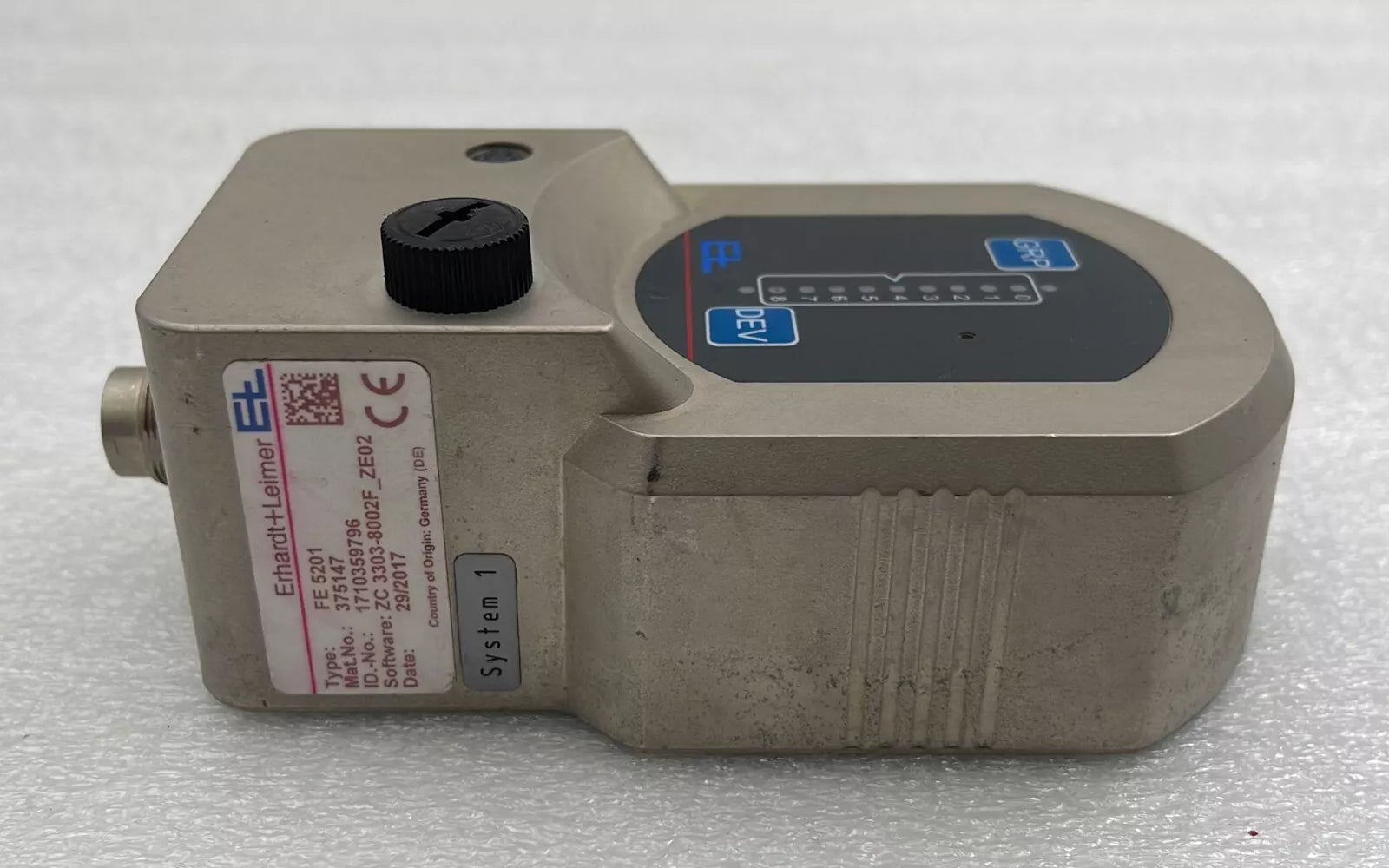 ERHARDT & LEIMER FE-5201 Color Line Sensor 375147