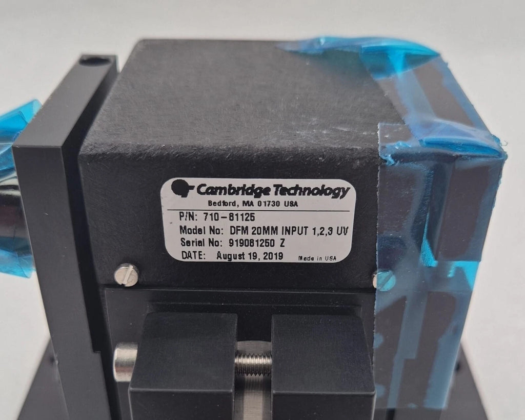 NEW- Cambridge DFM 20MM INPUT 1,2,3 UV 710-81125 710-81350 Laser Scan Head ASSY