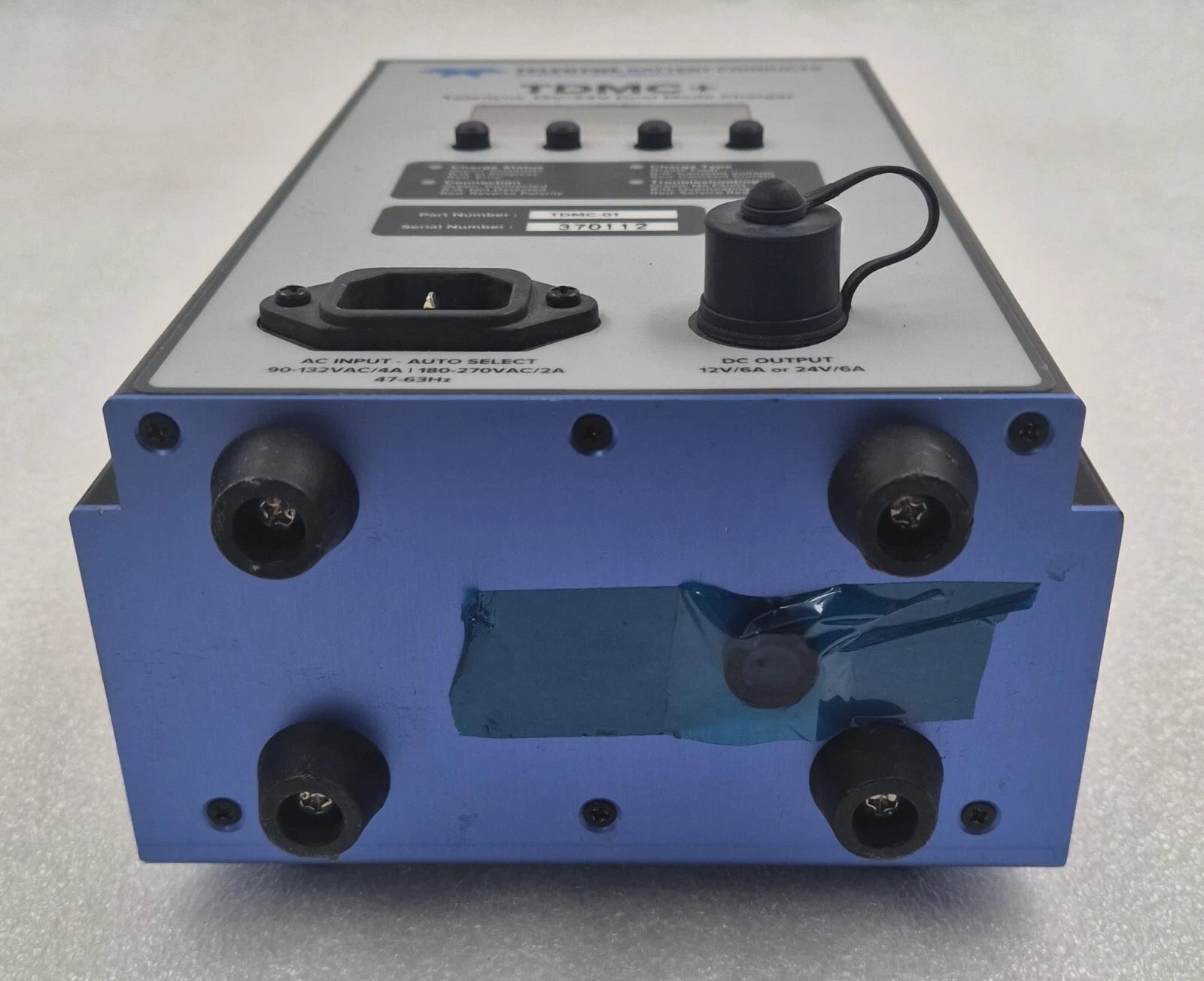 TELEDYNE TDMC+ 12V/24V Dual Mode Charger TDMC-01 for Aircraft Battery **AS-IS**