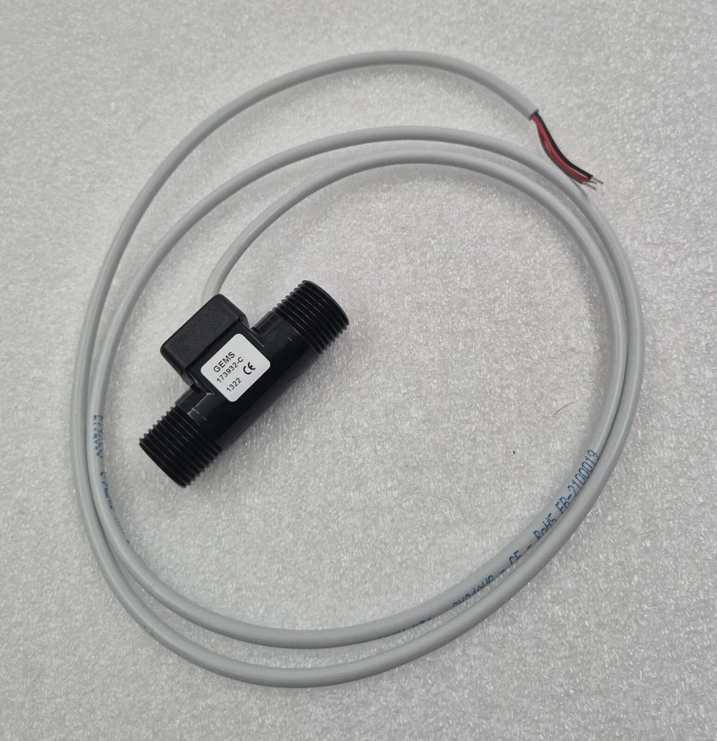 GEMS Sensors 173932-C Flow Rate Sensor Turbine 0.13-1.3 GPM Max Ft-110 3/8˝