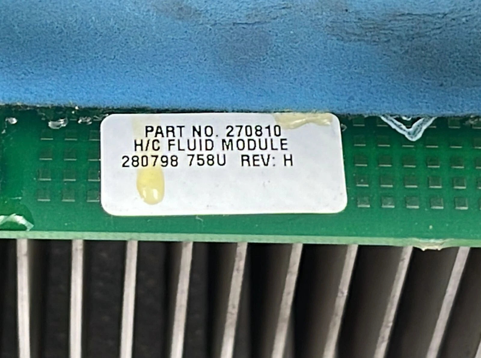 Waters 270810 H/C Fluid Module PCB 270811 From Waters Alliance 2690