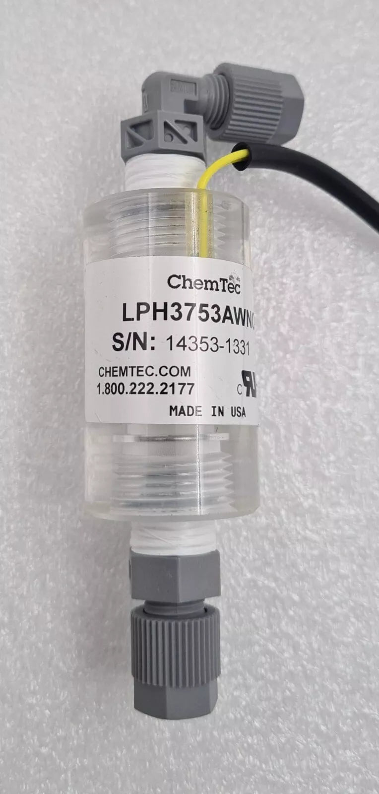 NEW - ChemTec LPH Sereis LPH3753AWNO Liquid Monitor Water Flow Switch