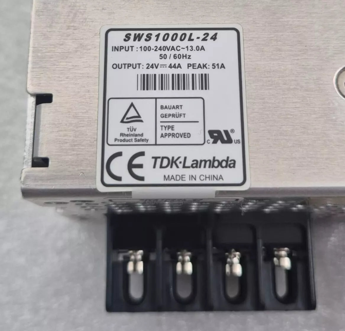 TDK Lambda SWS1000L-24 HFP Power Supply 100-240VAC 13.0A