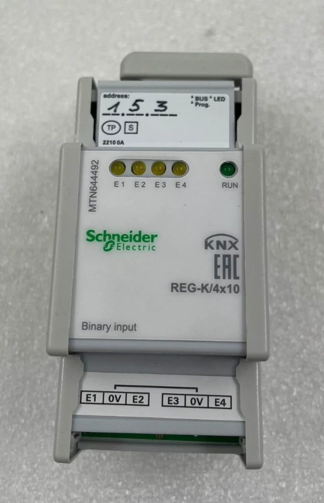 Schneider MTN644492 Binary input REG-K/4x10