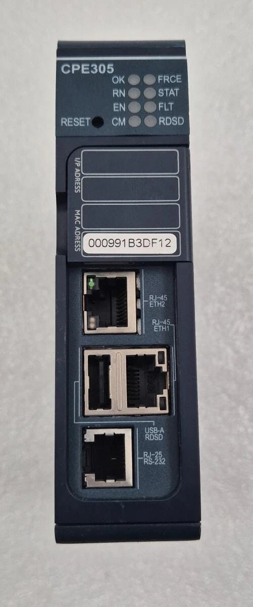 EMERSON IC695CPE305-BAAA RX3i CPE305 Controller Drive 1-Serial 2-Ethernet Ports