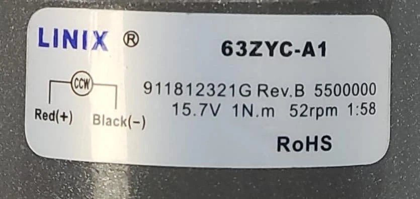 *TESTED* Maytronics Pump Motor 5500000 63ZYC-A1 15.7VDC For Dolphin Pool Robot