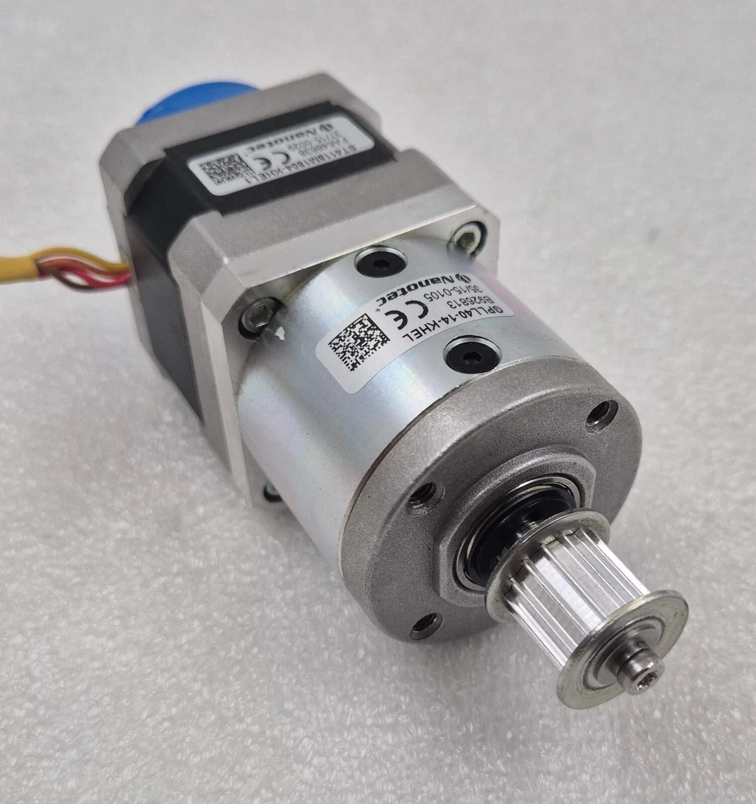Nanotec ST4118M1804-KHEL1 Stepper Motor W/ GPLL40-14-KHEL Planetary Gear