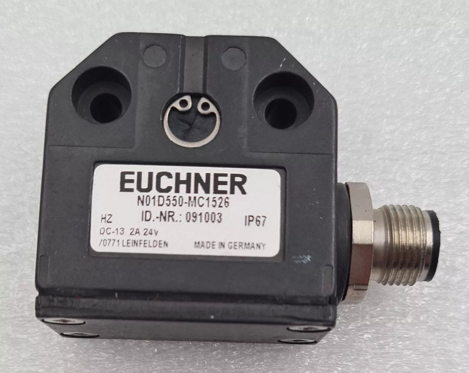 EUCHNER N01D550-MC1526 Limit Safety Switch 091003 24V DC