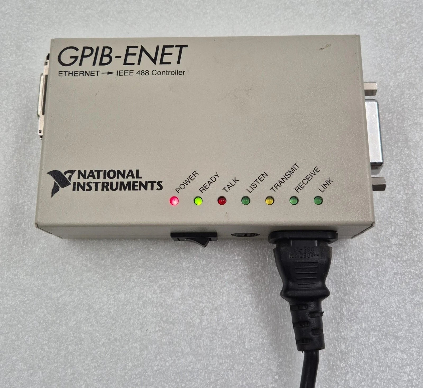 NATIONAL INSTRUMENTS GPIB-ENET Ethernet to IEEE 488 Controller 181950L-31 230V