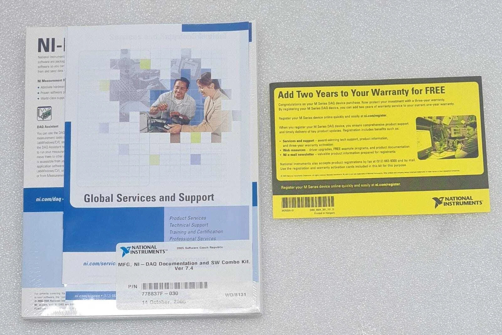 NEW - National Instruments NI PXI-6259 M SERIES DAQ 191325B-01