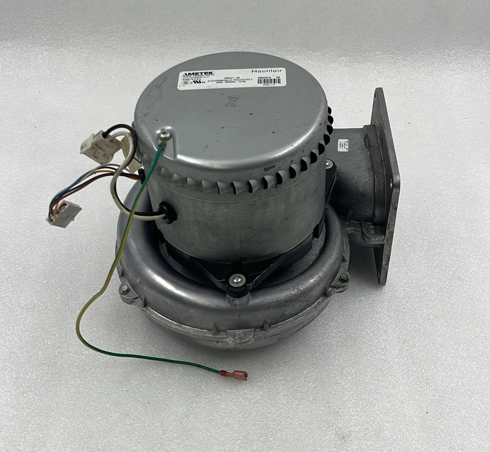 Ametek Nautilair 150241-60 EBV Suction Blower 240V Centrifugal Fan For HP Indigo