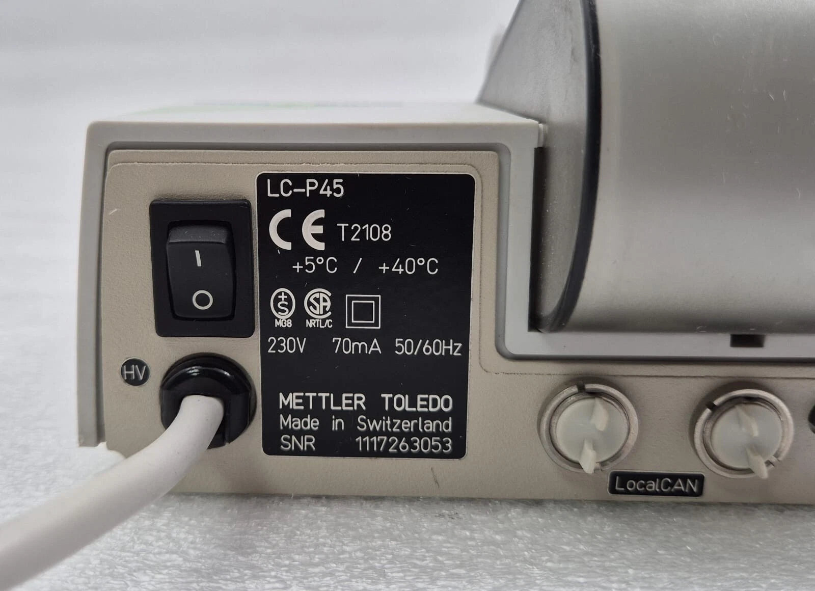 METTLER TOLEDO LC-P45 Balance Scale Printer