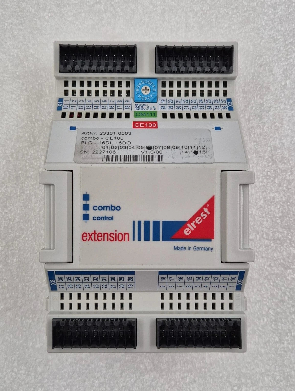 Elrest Extension Combo-CE100 23301.0003 PLC & Master CM111 ESB/CAN 23103.0002