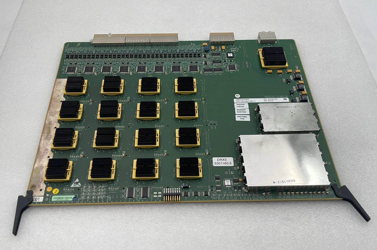GE Vivid E9 DRX5 PCB angled front view