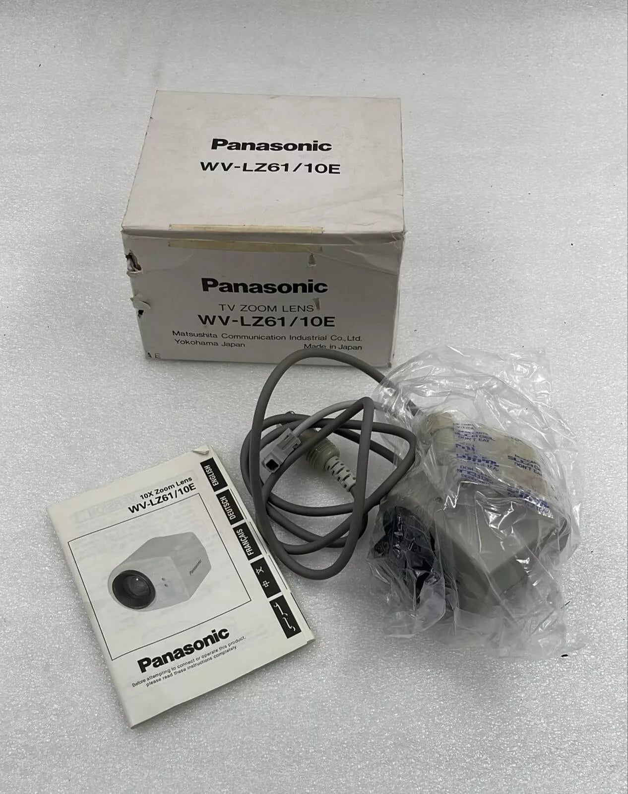 Panasonic WV-LZ61/10E TV Zoom Lens 6-60mm 1:1.6