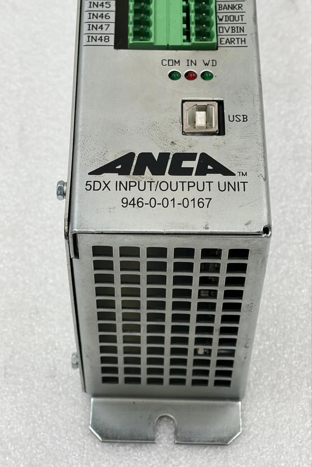 ANCA 946-0-01-0167 5DX Input Output Unit CNC Grinder Control Module