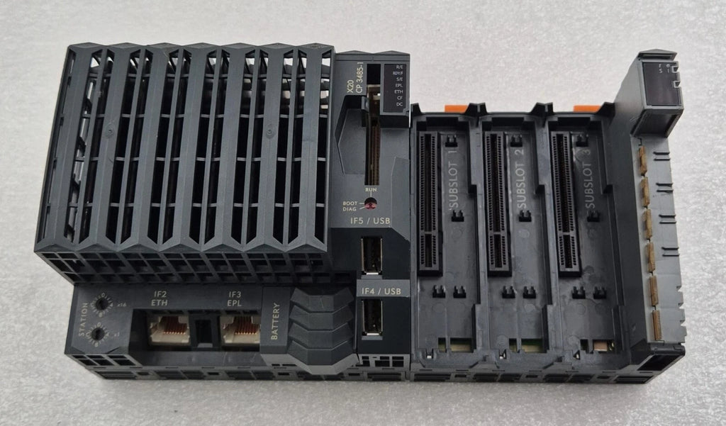 B&R Automation X20 CP 3485-1 Rev. I0 CPU Central Processing Unit Module #1