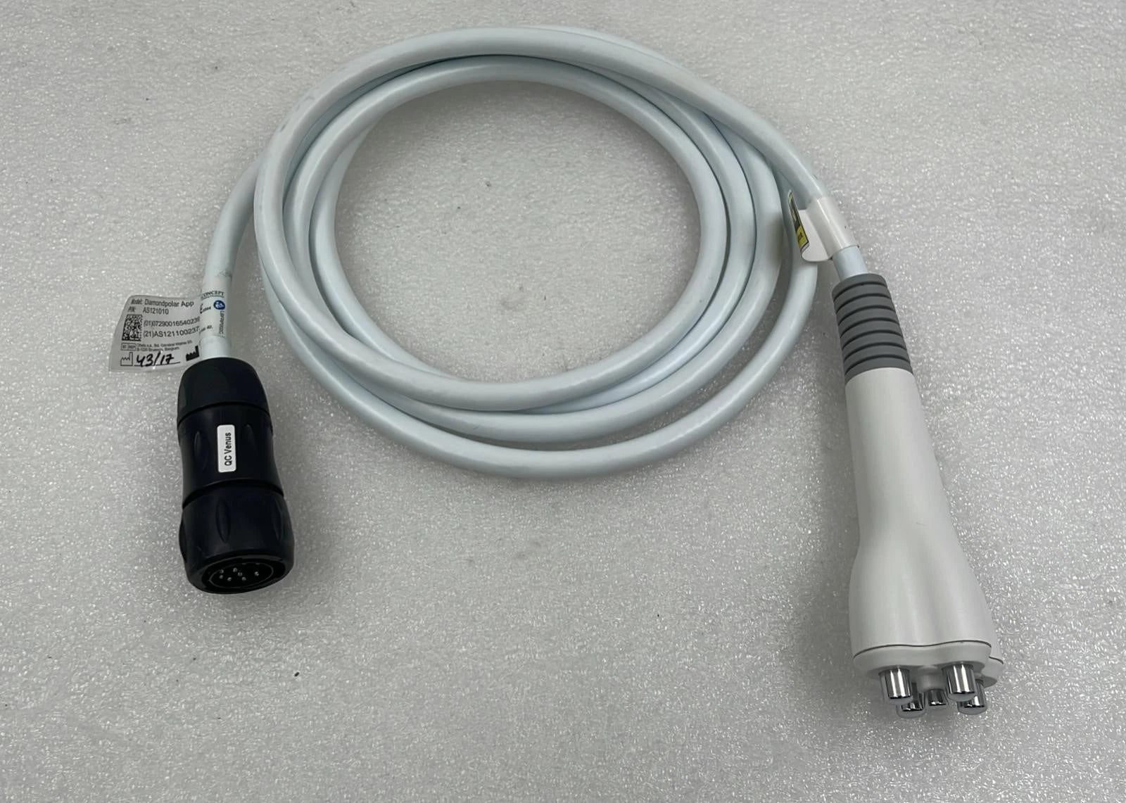 Venus Concept Diamondpolar App Applicator Handpiece AS121010 **AS-IS**