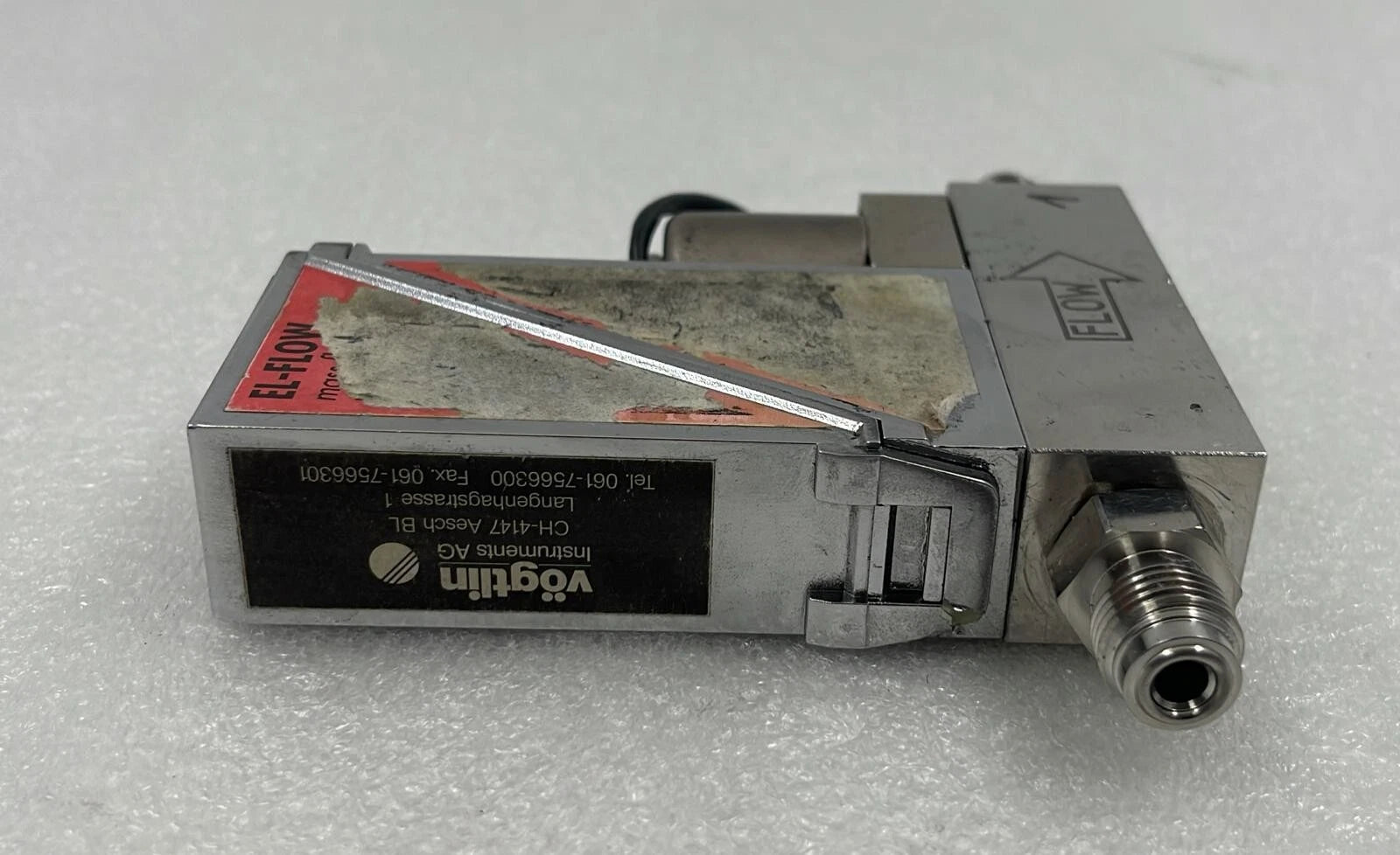 BronkHorst EL-FLOW F-201C-FA-99-Z Mass Flow Meter Controller 1.4-1.8bar