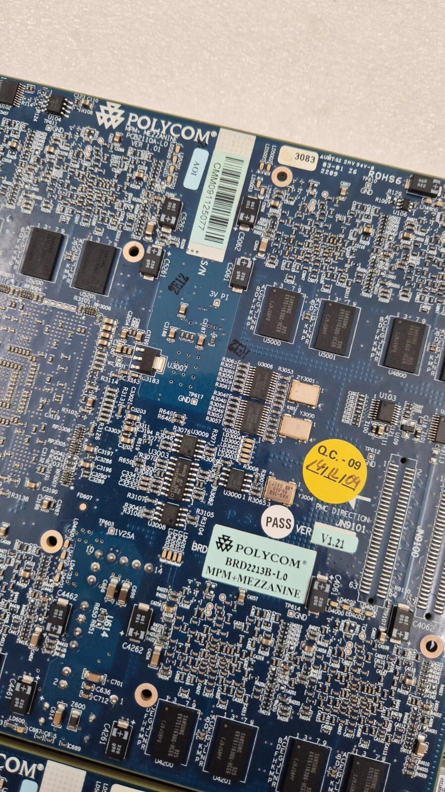 POLYCOM MPM+80 Real Presence Collaboration BRD2219A-L0 BRD2213B-L0 Server Module