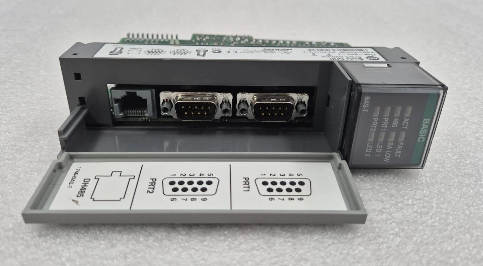 AB Allen-Bradley SLC 500 BASIC MODULE 1746-BAS-T 40846-244-06A A40851-150 40851