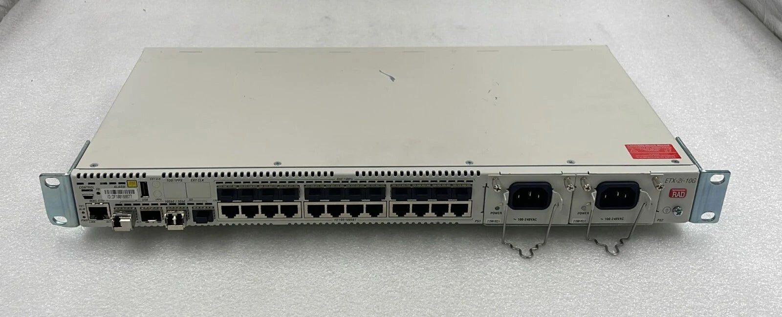 RAD ETX-2i-10G 16-Ports Carrier Ethernet Demarcation Module 6250470000