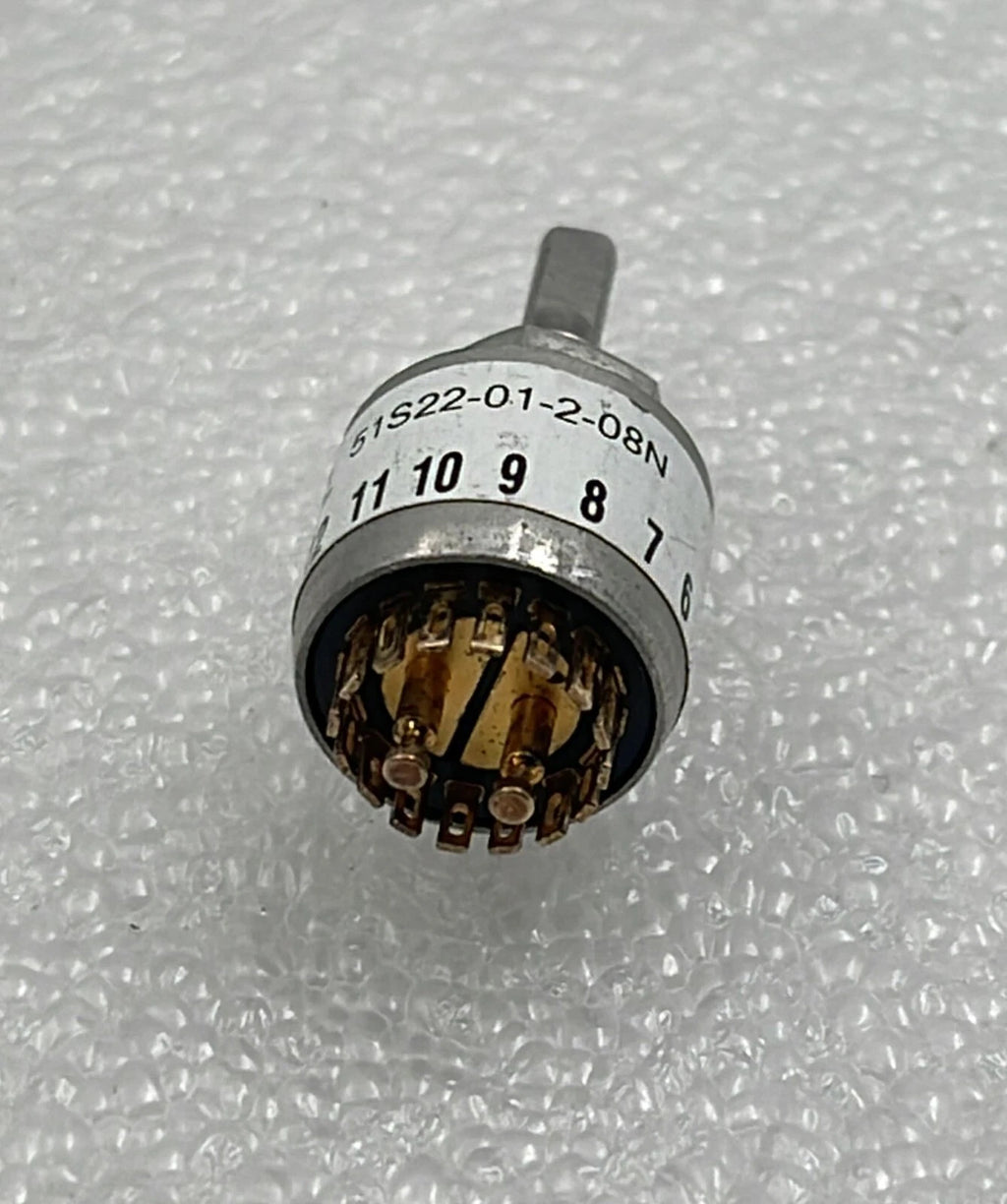 [LOT OF 10 PCS] Grayhill 51S22-01-2-08N SWITCH ROTARY 8POS 150MA 115V