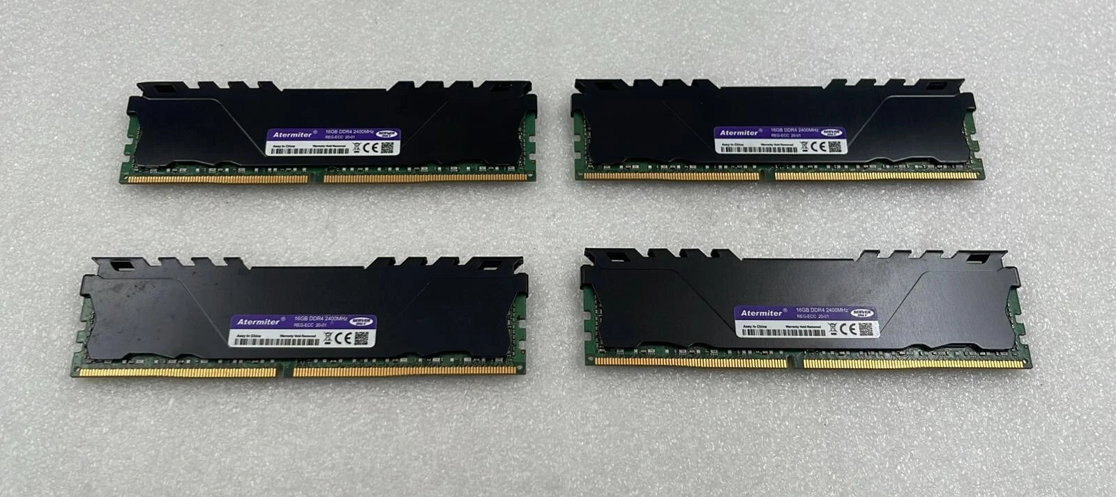 [LOT 4 PCS] Atermiter 16GB DDR4 2400MHז REG-ECC Server Memory RAM