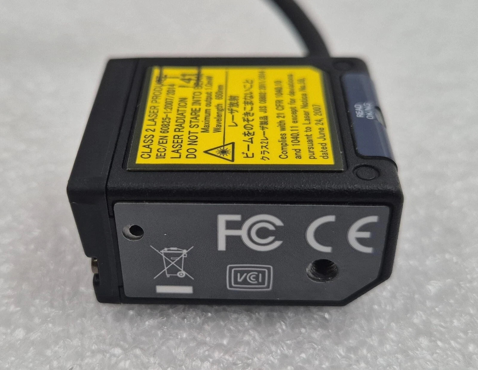 OPTOELECTRONICS OPTICON NLB-1000 Sensor Barcode Reader Laser Scan 650nm