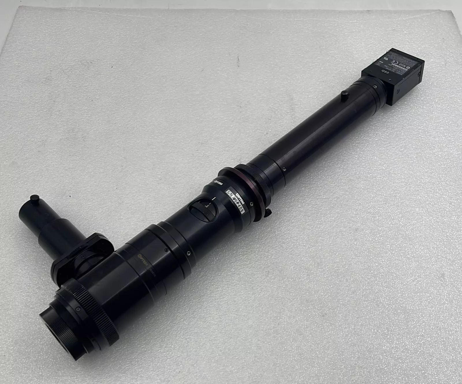 OPTEM 80-02-19 Optical Microscope Zoom Scope 330200 331220 303410 W/Sony XC-ST30