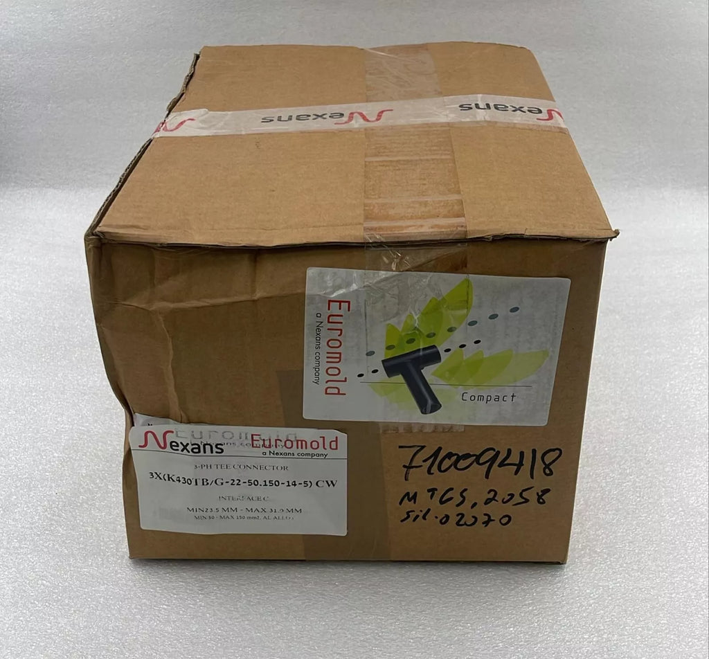 [LOT 3 PCS] Nexans Euromold K430TB/G Separable Tee Connector Housing KIT