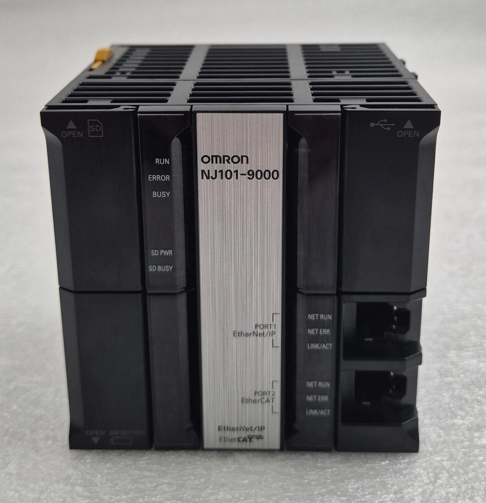 OMRON NJ101-9000 CPU UNIT PLC Controller Module Ethernet/IP EtherCAT