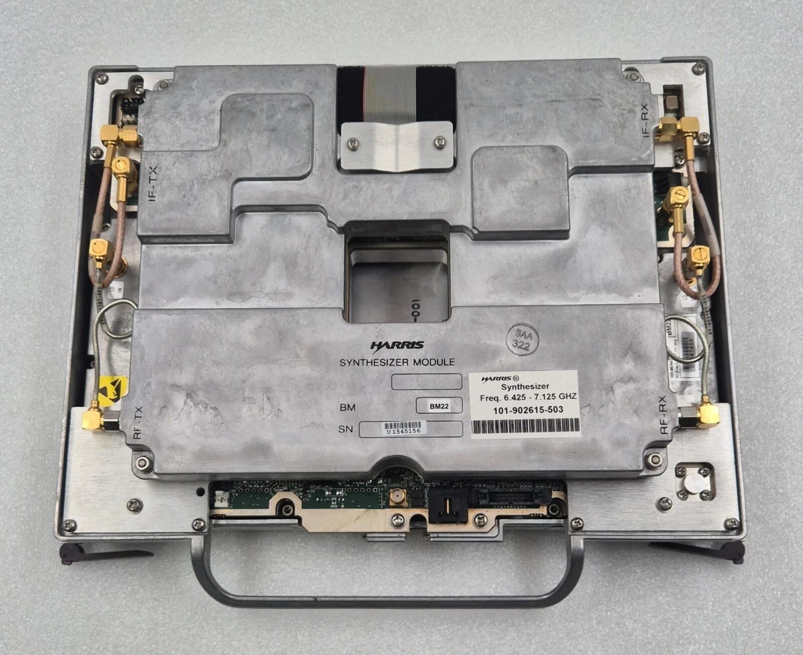 HARRIS SYNTHESIZER MODULE 191-903120-001 Transceiver 6.425-7.125 GHZ UPPER BAND