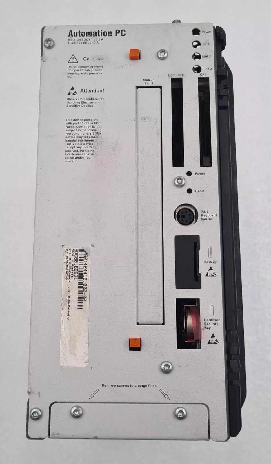 B&R Automation PC 5PC600.SX02-01 5P62 424410.002-02 Industrial Computer **AS-IS